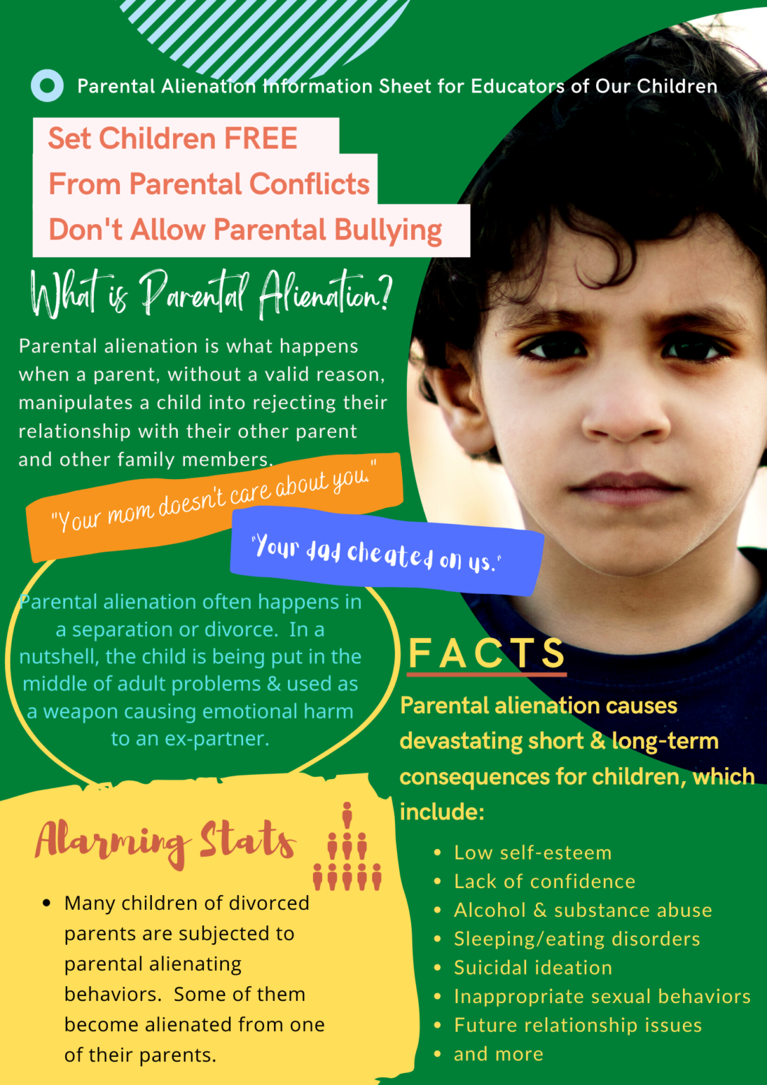 Parental Alienation Information Sheet for Educators